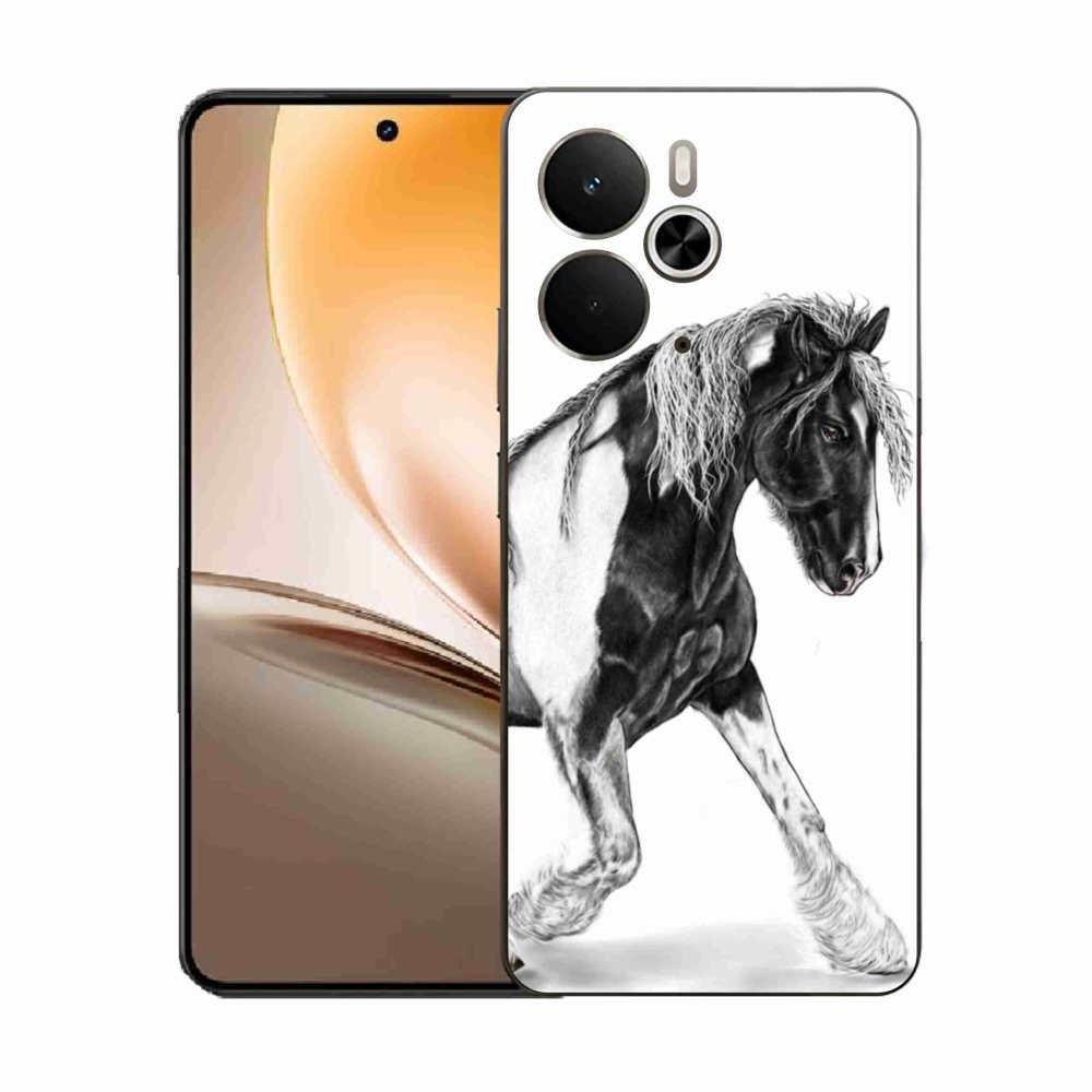 Gél borítás mmCase a Realme 14 5G/14T 5G számára - ló