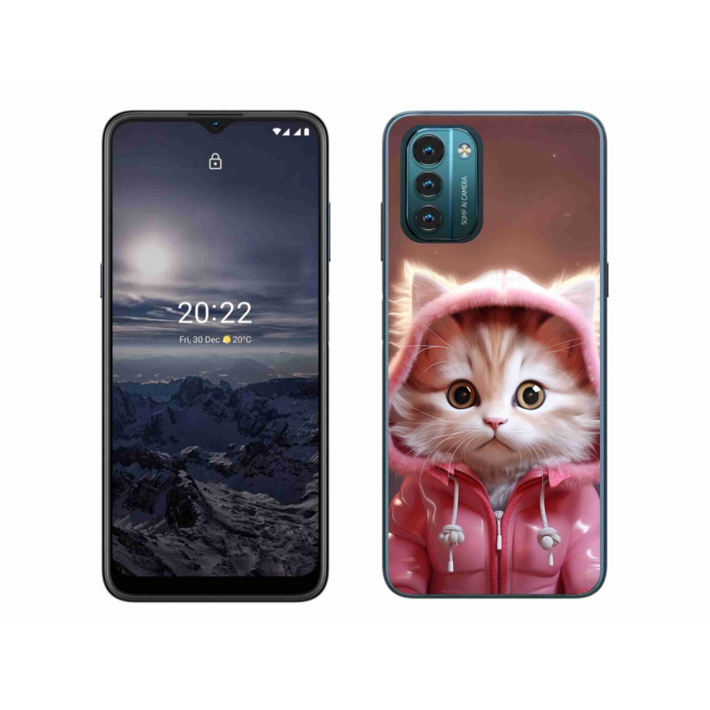 Zselés borítás mmCase a Nokia G11/G21 készülékhez - aranyos cica 3