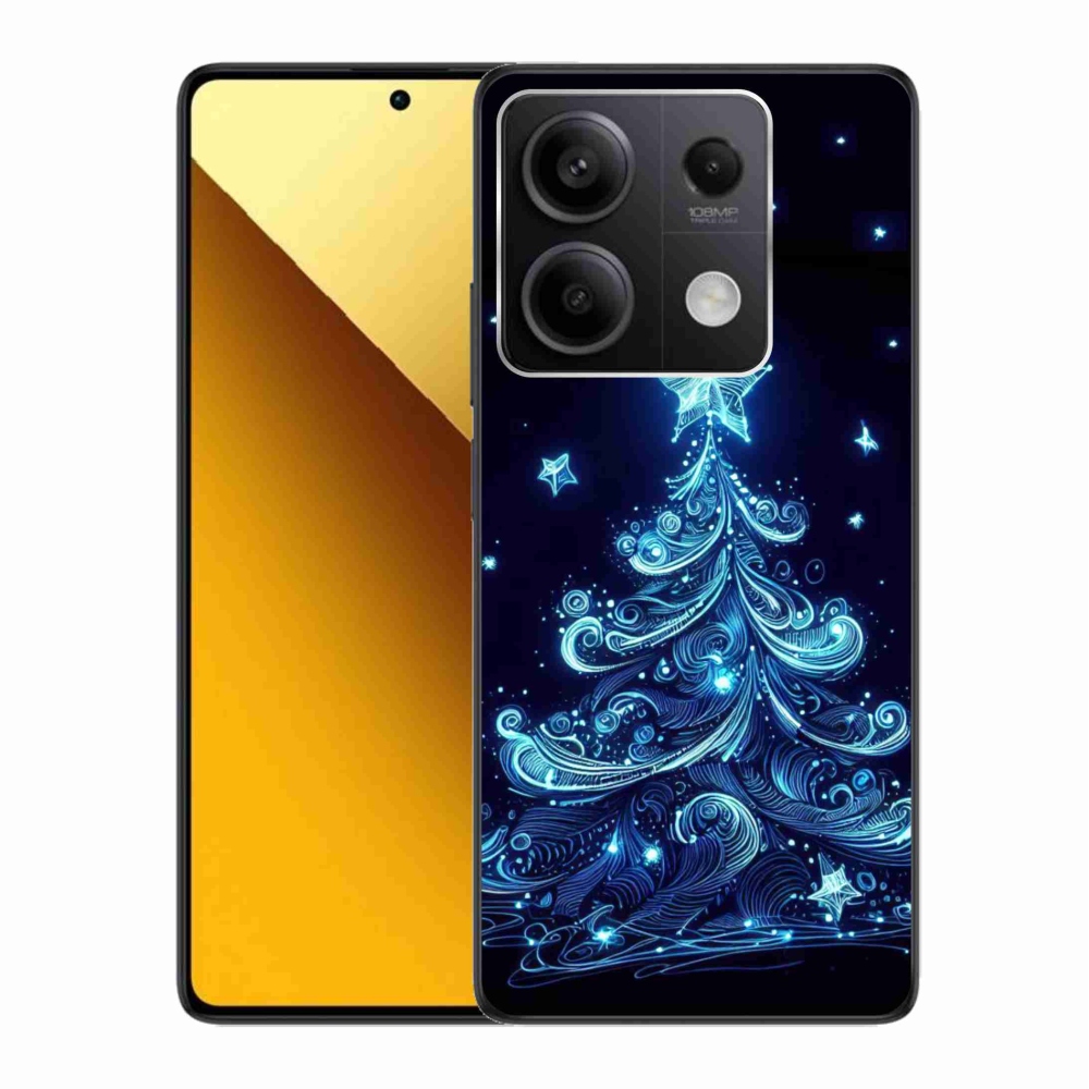 Gél borítás mmCase a Xiaomi Redmi Note 13 5G - neon karácsonyfa 4