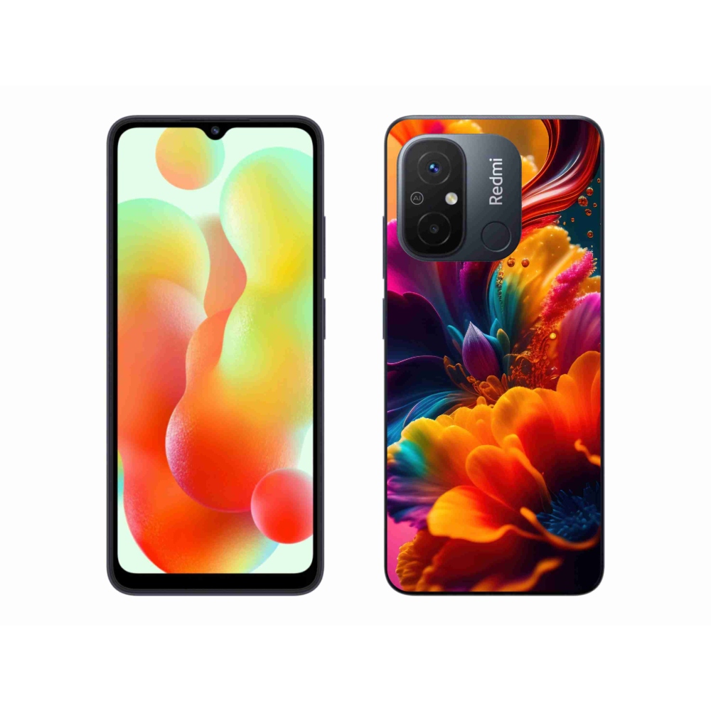 Gél borítás mmCase a Xiaomi Redmi 12C-hez - absztrakt motívum 2