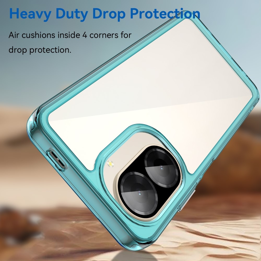 Gél tok fix hátlappal a Xiaomi Redmi A5 készülékhez (173.45x79.35x8.45mm) - világoskék színben