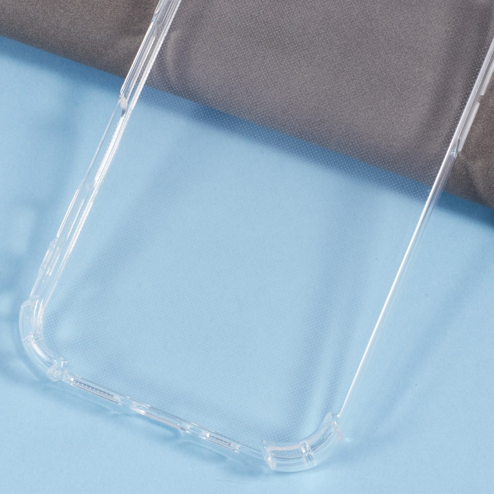 Átlátszó zselés tok megerősített sarkokkal iPhone 16 készülékhez