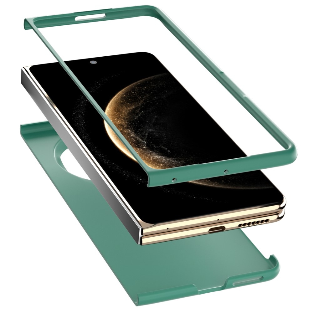 Kemény műanyag borítás Huawei Mate X6-hoz - sötétzöld