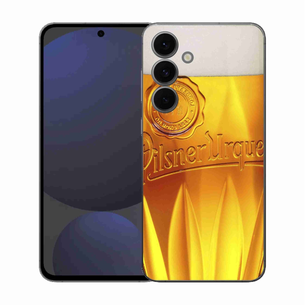 Zselés borítás mmCase Samsung Galaxy S25 FE - sörhöz