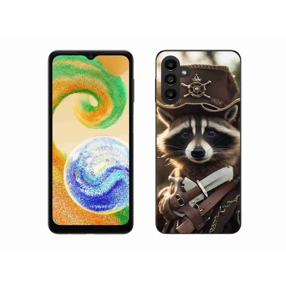 Zselés borítás mmCase Samsung Galaxy A04s (164.7x76.7x9.1mm) - mosómedve egyenruhában