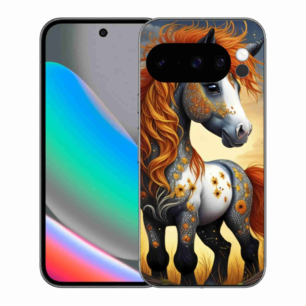 Zselés borítás mmCase a Google Pixel 10 Pro készülékhez - színes póni