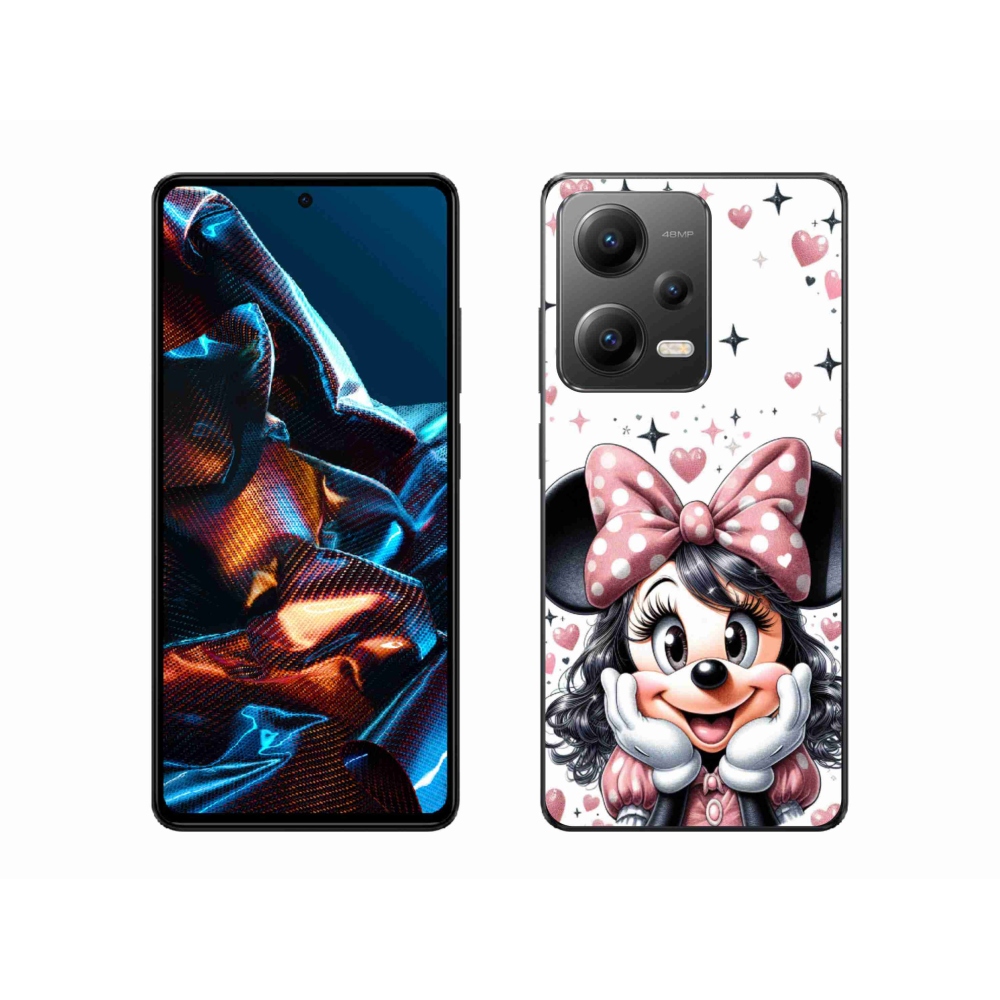 Gél borítás mmCase a Xiaomi Redmi Note 12 Pro 5G számára - minnie