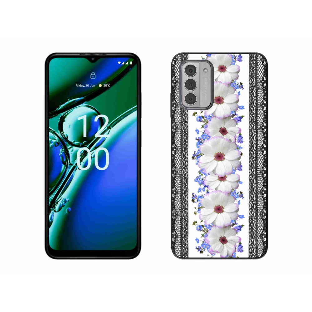 Zselés borítás mmCase a Nokia G42-hez - virágok 8