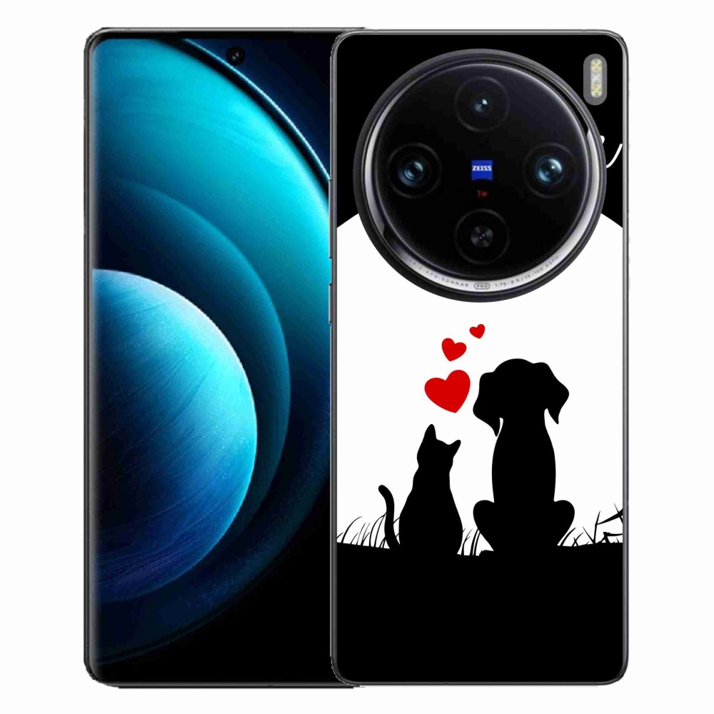 Gél tok mmCase a Vivo X100 Pro 5G-hez - állati szeretet