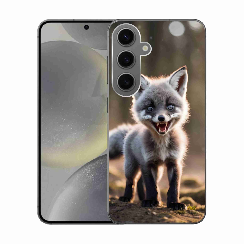 Gél védőhuzat mmCase Samsung Galaxy S24 készülékhez - angry fox