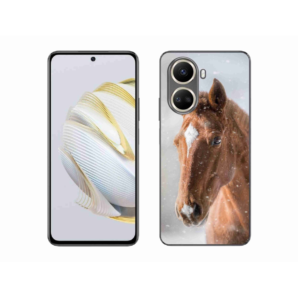 Zselés borítás mmCase a Huawei Nova 10 SE-hez - barna ló 2