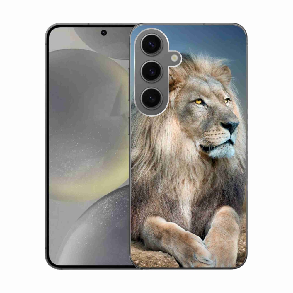 Gél tok mmCase a Samsung Galaxy S24 készülékhez - Lion 1