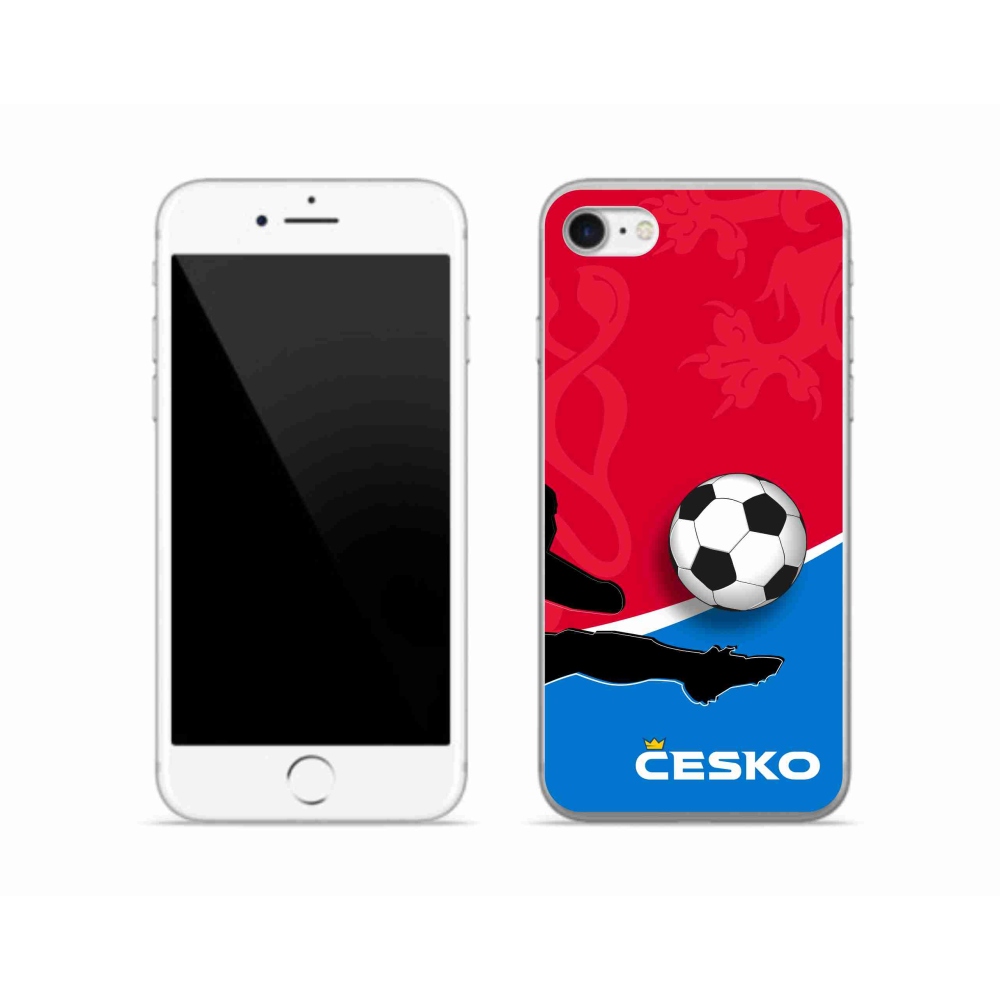 Gél borítás mmCase iPhone SE (2022) - Labdarúgás Csehország 2