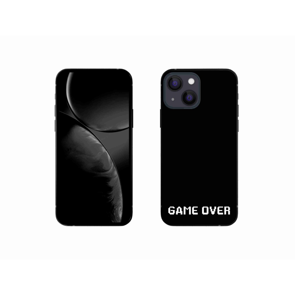 Gél borítás mmCase iPhone 13 mini 5.4 készülékhez - játék fekete háttéren
