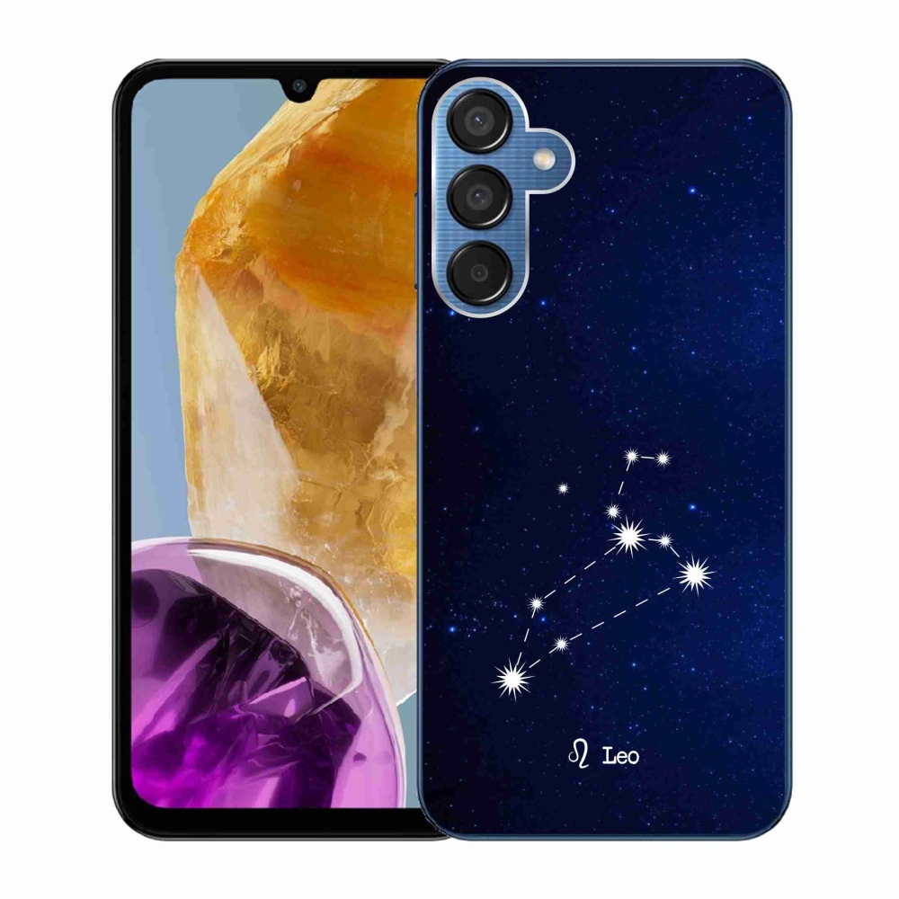 Gél borítás mmCase Samsung Galaxy M15 5G - Lion konstellációhoz