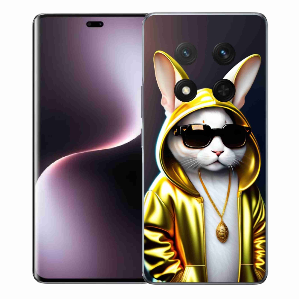 Gél borítás mmCase a Honor Magic 7 Lite 5G számára - cat boss