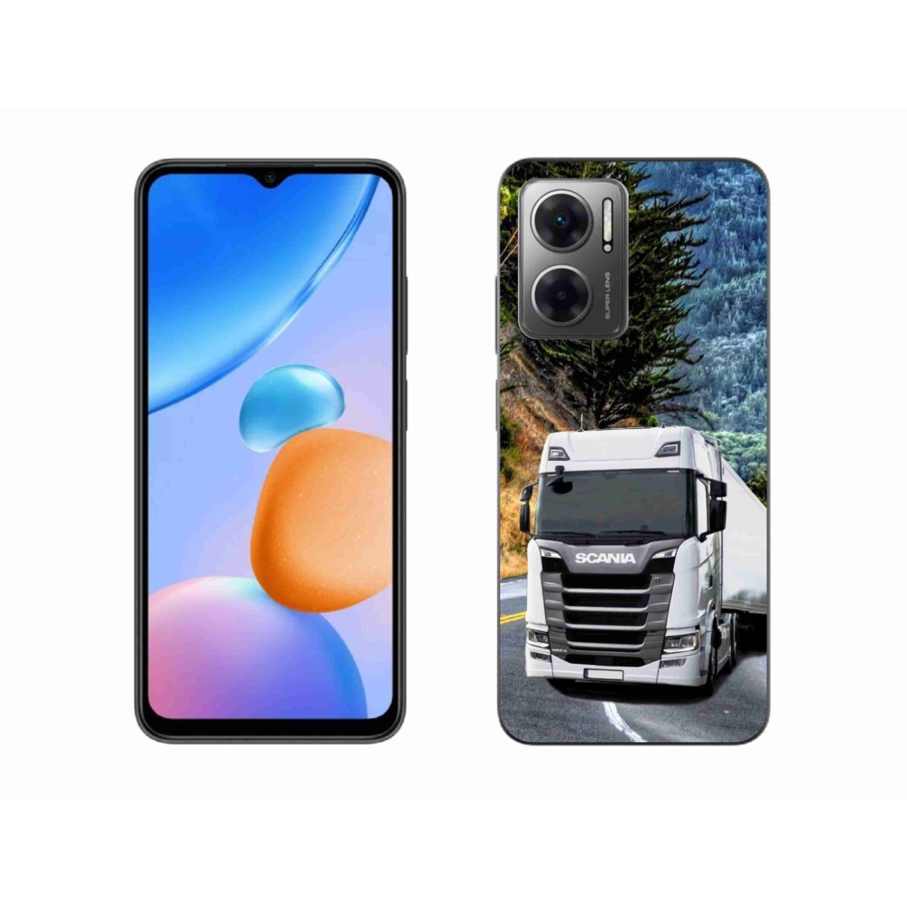 Gél borítás mmCase a Xiaomi Redmi 10 5G készülékhez - teherautó 1