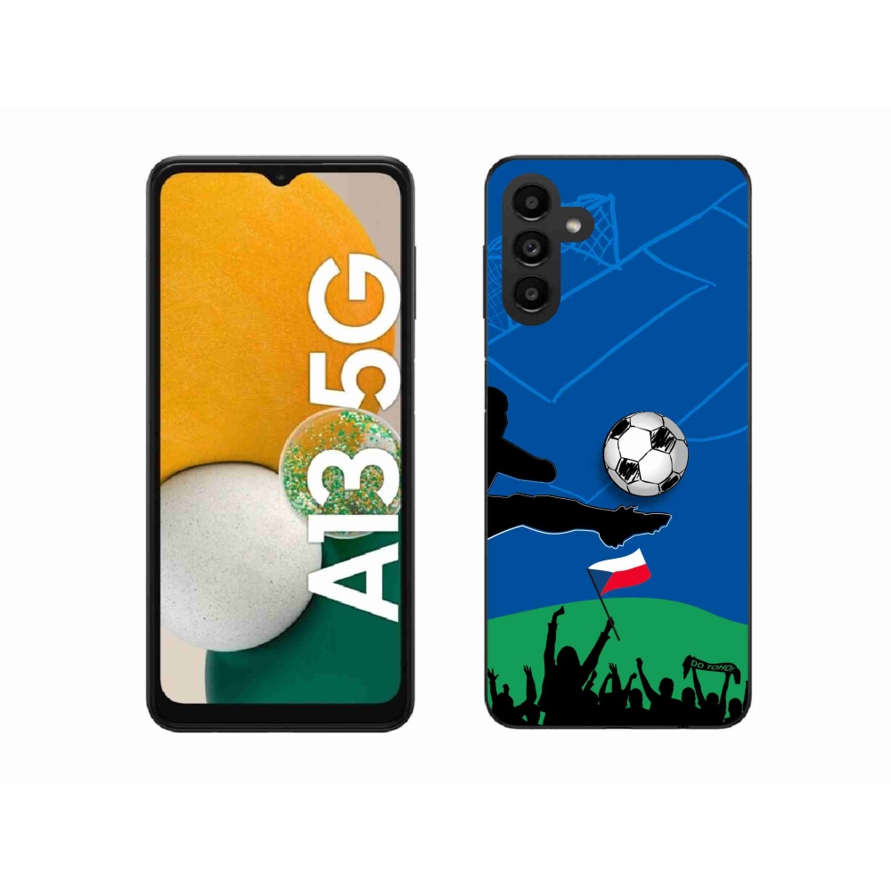 Gél borítás mmCase Samsung Galaxy A13 5G - futballszurkolók számára
