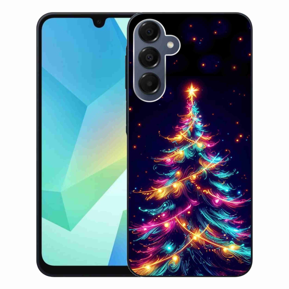Gél borítás mmCase Samsung Galaxy A16 4G/5G - neon karácsonyfa