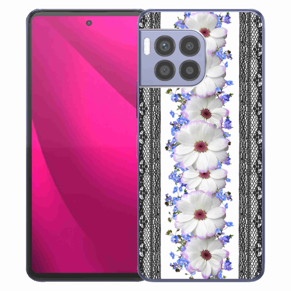 Zselés borítás mmCase a T-Mobile T Phone 2 Pro készülékhez - virágok 8