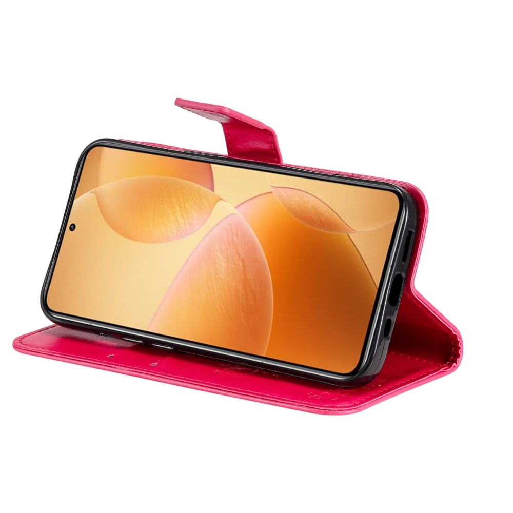 Fák könyve tok Xiaomi 14T Pro - rózsaszínű