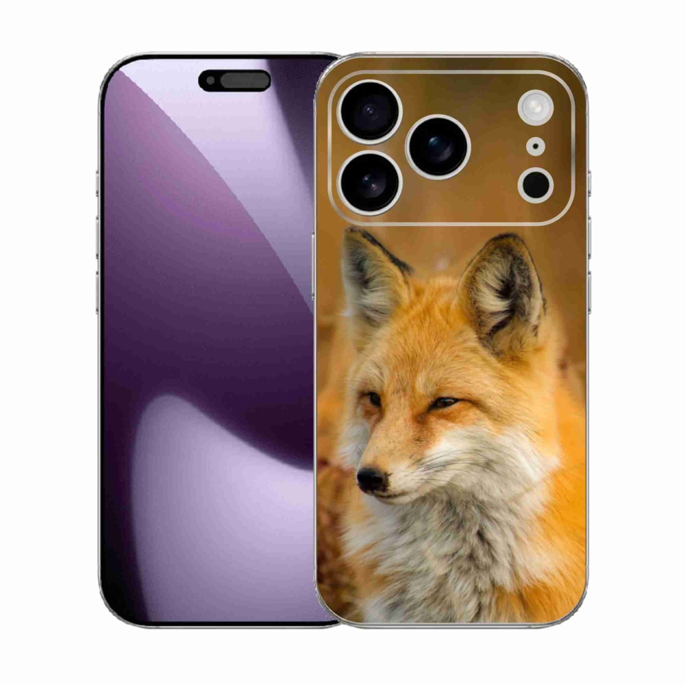 Zselés borítás mmCase iPhone 17 Pro készülékhez - róka
