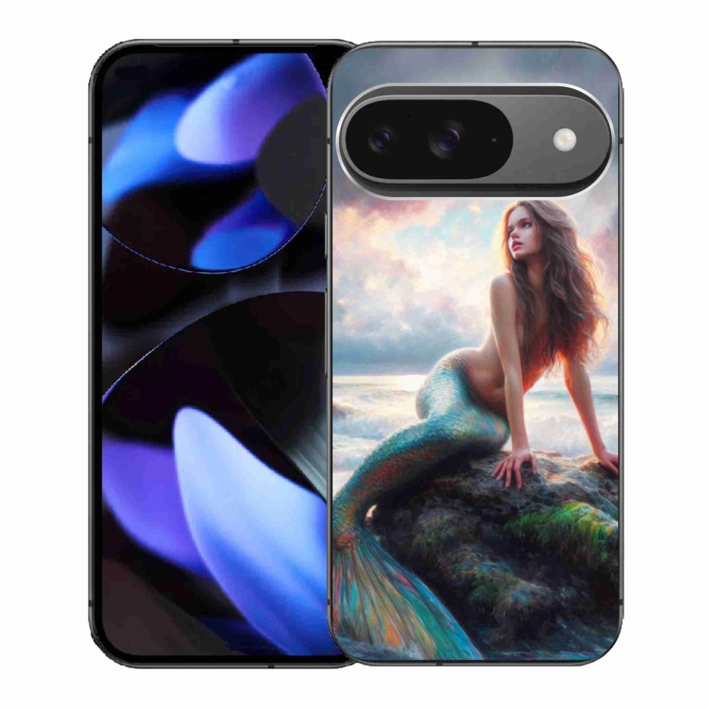 Zselés borítás mmCase a Google Pixel 9/9 Pro készülékhez - sellő