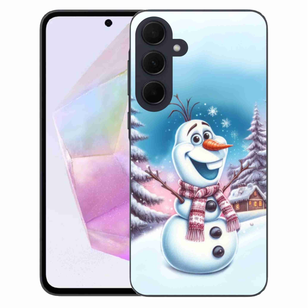 Gél borítás mmCase Samsung Galaxy A35 5G - ice kingdom - jégkirályság
