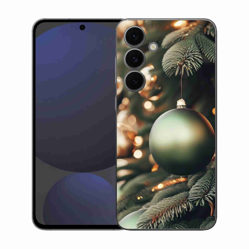 Gél borítás mmCase Samsung Galaxy S25 FE - Karácsonyi dekoráció 1