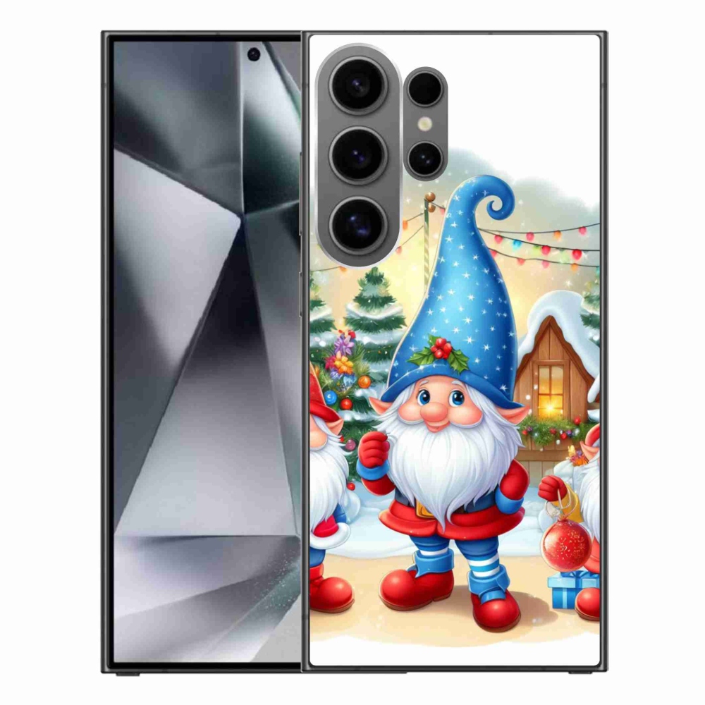 Gél borítás mmCase Samsung Galaxy S24 Ultra készülékhez - Karácsonyi manók