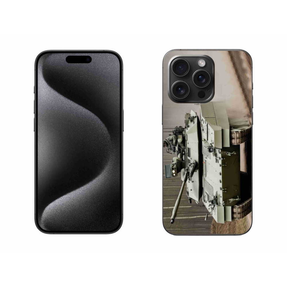 Gél védőburkolat mmCase iPhone 15 Pro Max készülékhez - tank 2