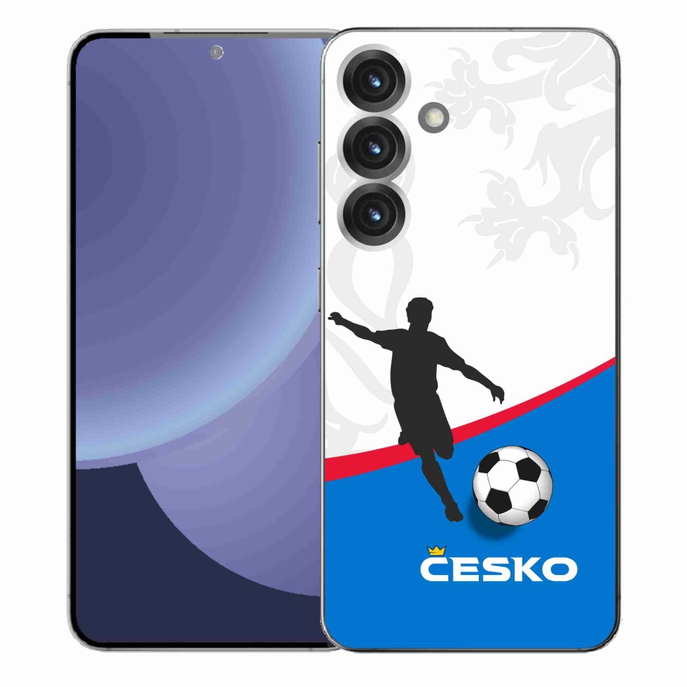 Gél borítás mmCase Samsung Galaxy S25+ - foci Csehország 1