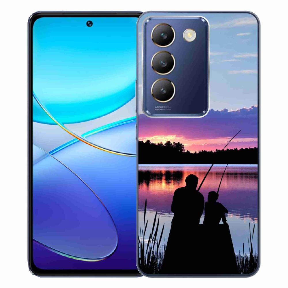 Gél borítás mmCase a Vivo V40 SE 4G/5G számára - halászat 2