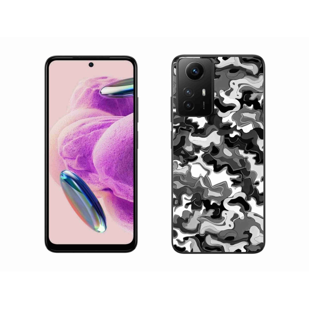 Gél borítás mmCase a Xiaomi Redmi Note 12S-hez - terepszínű minta 3