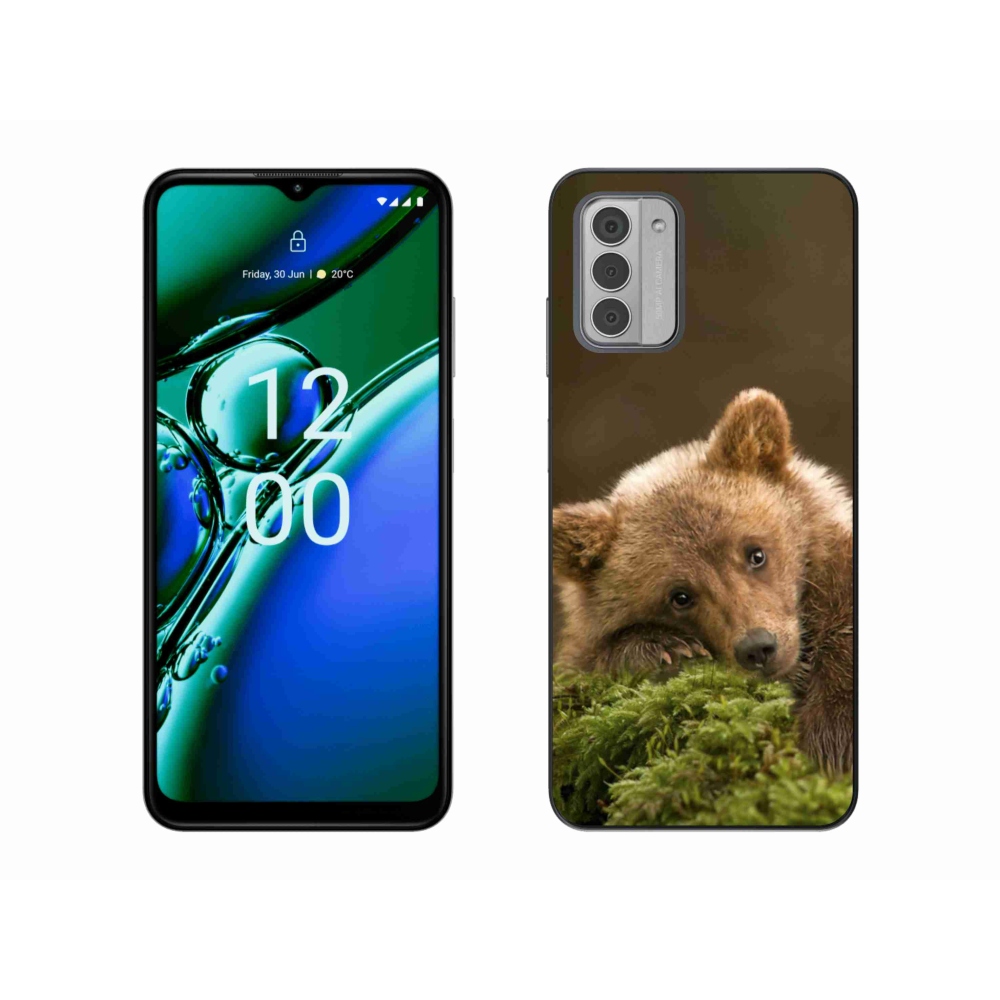 Zselés borítás mmCase a Nokia G42 készülékhez - medve