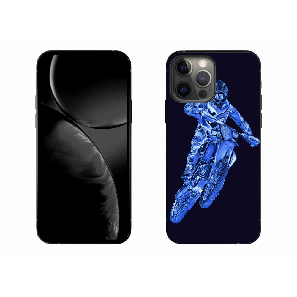 Zselés borítás mmCase iPhone 13 Pro Max készülékhez - motocross 1