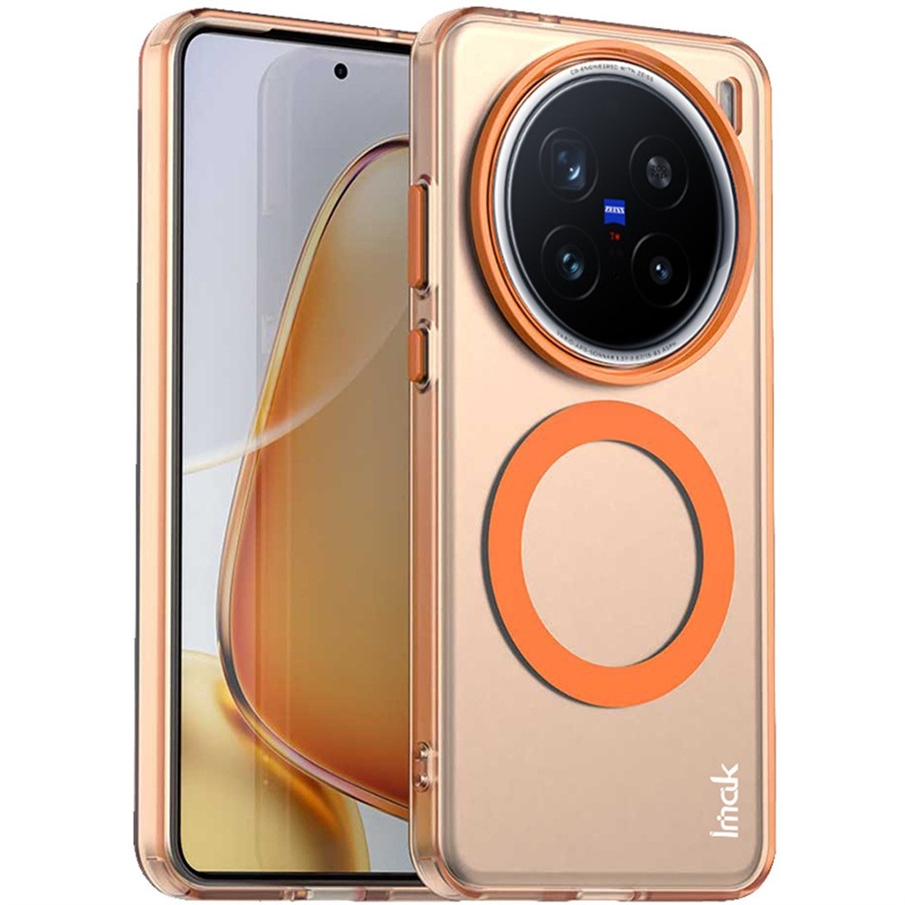 Candy zselés tok MagSafe-val a Vivo X200 Pro 5G készülékhez - narancssárga