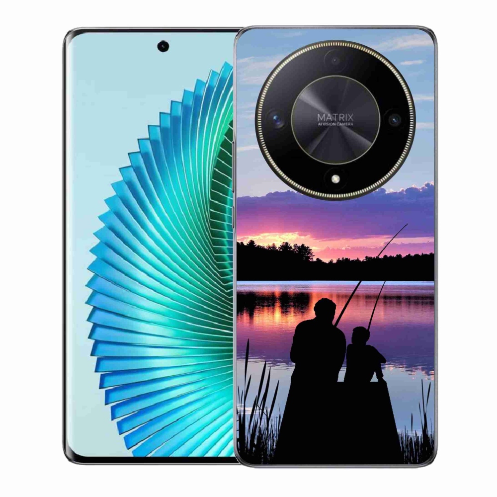 Zselés borítás mmCase a Honor Magic 6 Lite 5G számára - 2 halászat