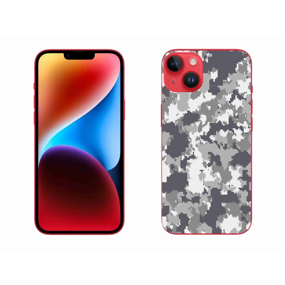 Zselés borítás mmCase iPhone 14 Plus készülékhez - terepszínű minta 2