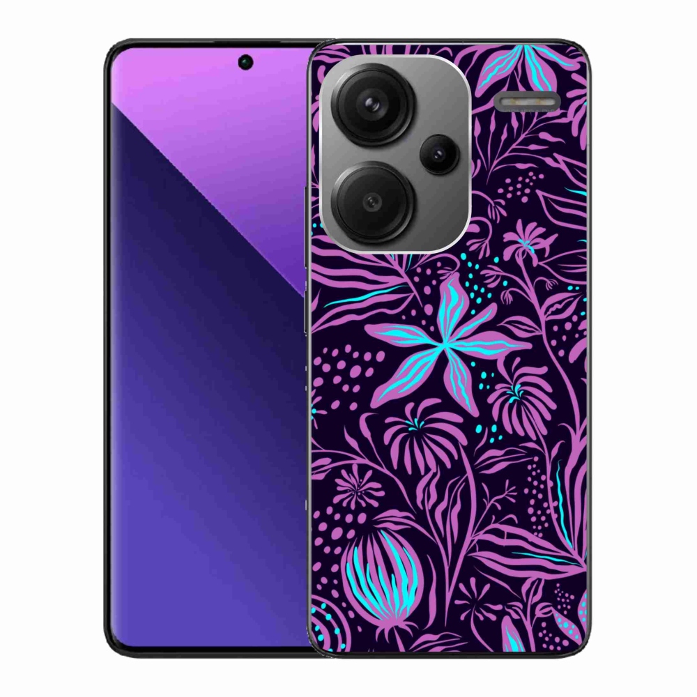 Gél borítás mmCase a Xiaomi Redmi Note 13 Pro+ 5G - virágok 2