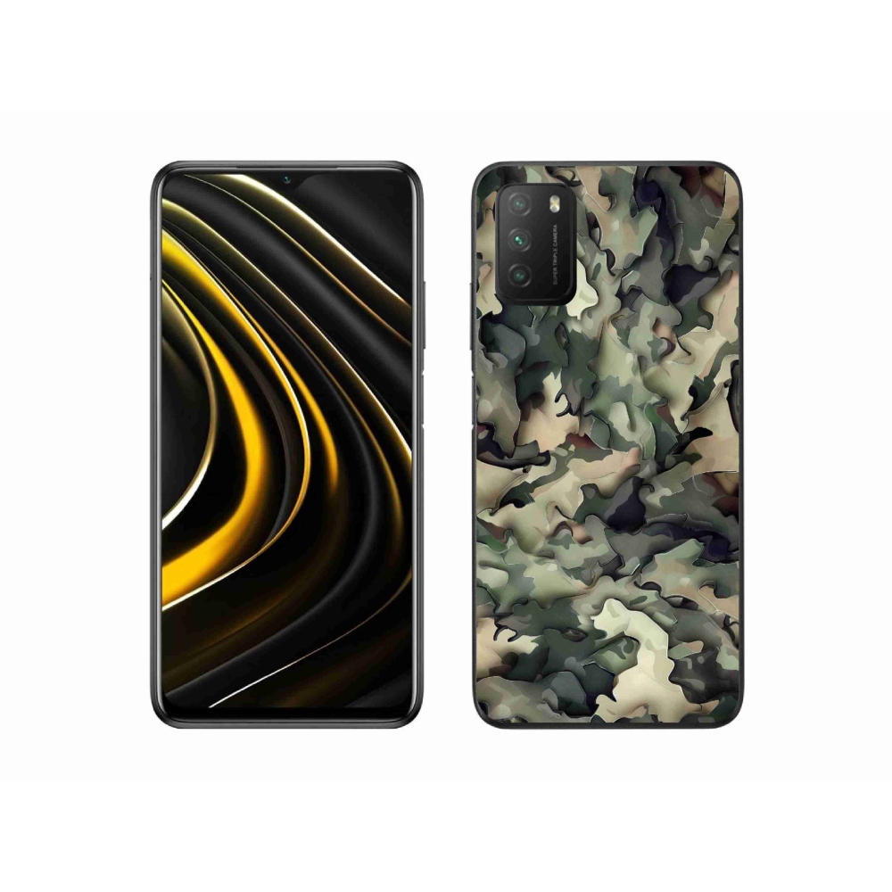 Gél borítás mmCase a Xiaomi Poco M3 készülékhez - álcázó minta 9