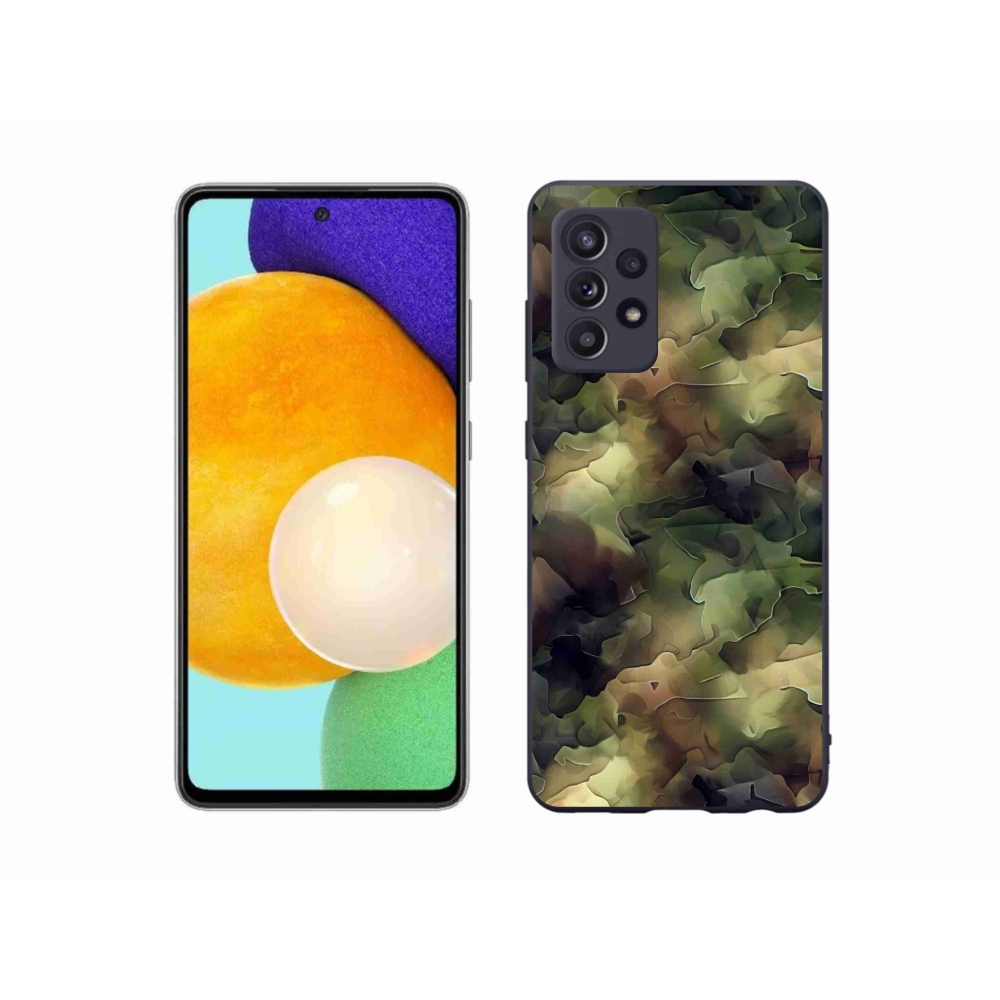 Zselés borítás mmCase Samsung Galaxy A52/A52 5G - terepszínű minta 10
