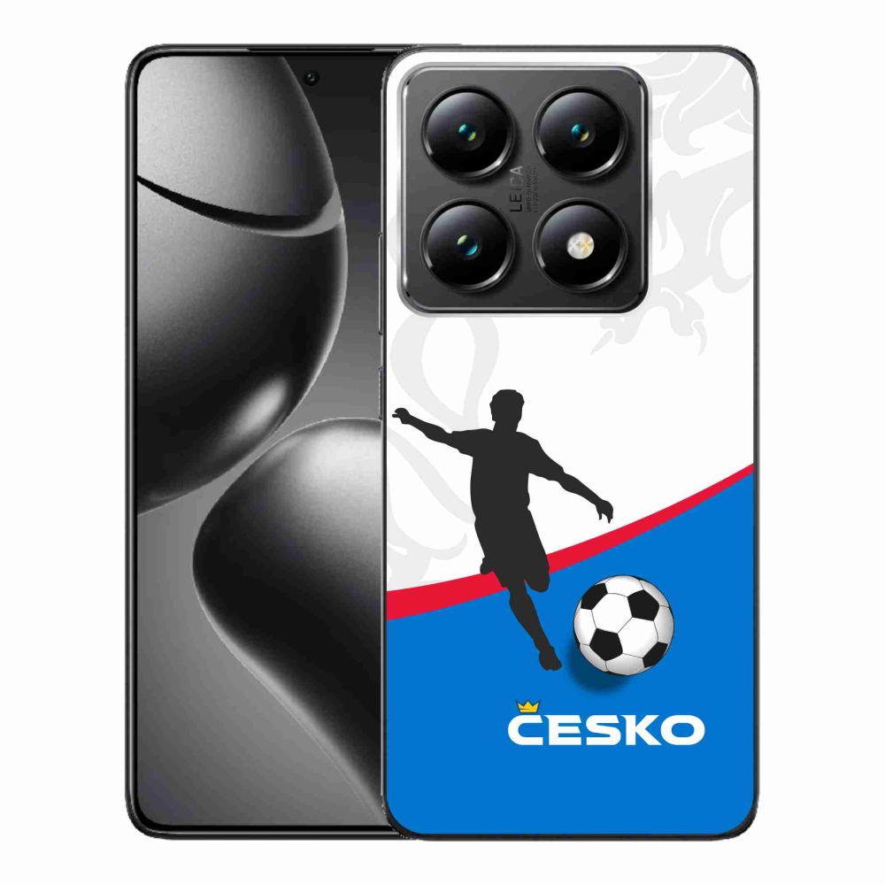 Gél borítás mmCase for Xiaomi 14T Pro - futball Csehország 1