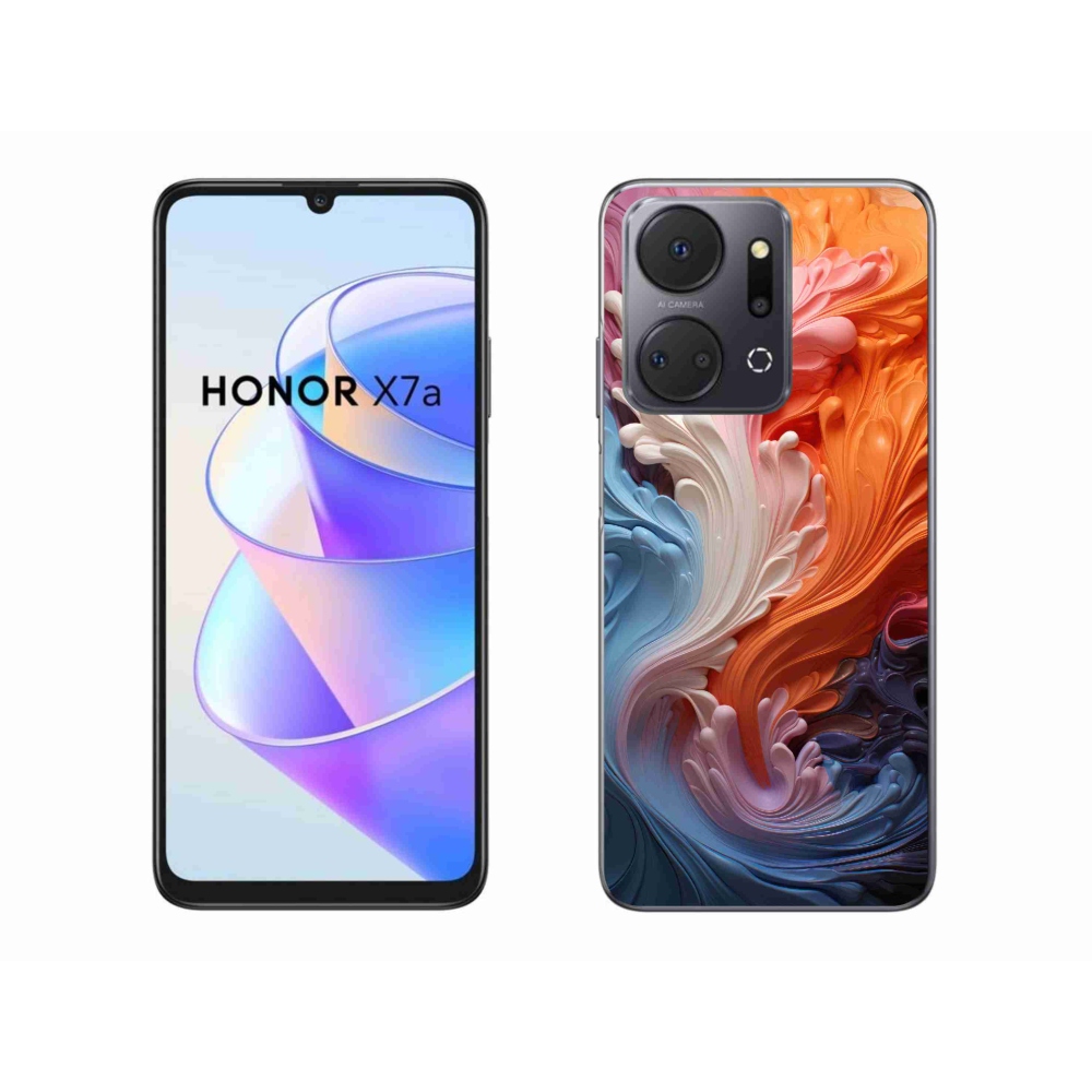 Zselés borítás mmCase a Honor X7a számára - absztrakt motívum 8