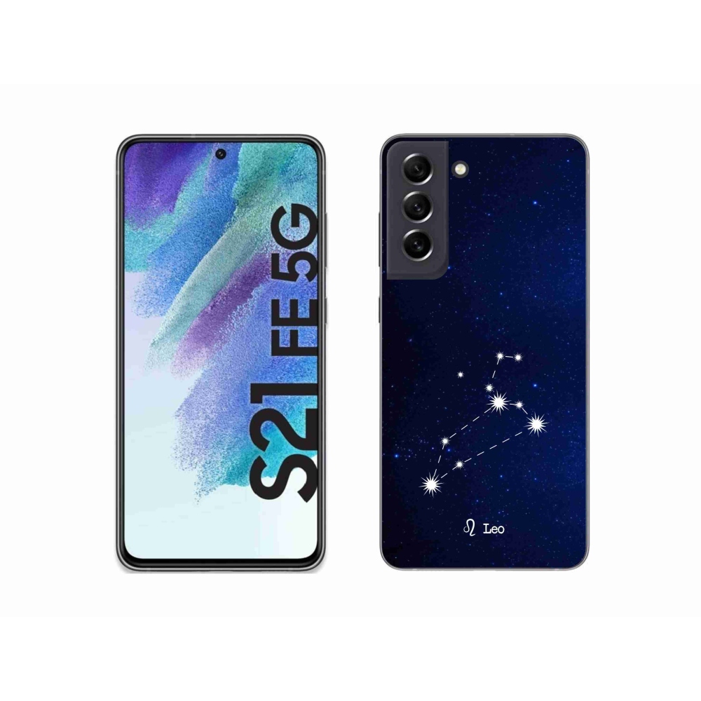Zselés borítás mmCase Samsung Galaxy S21 FE 5G - Oroszlán csillagkép