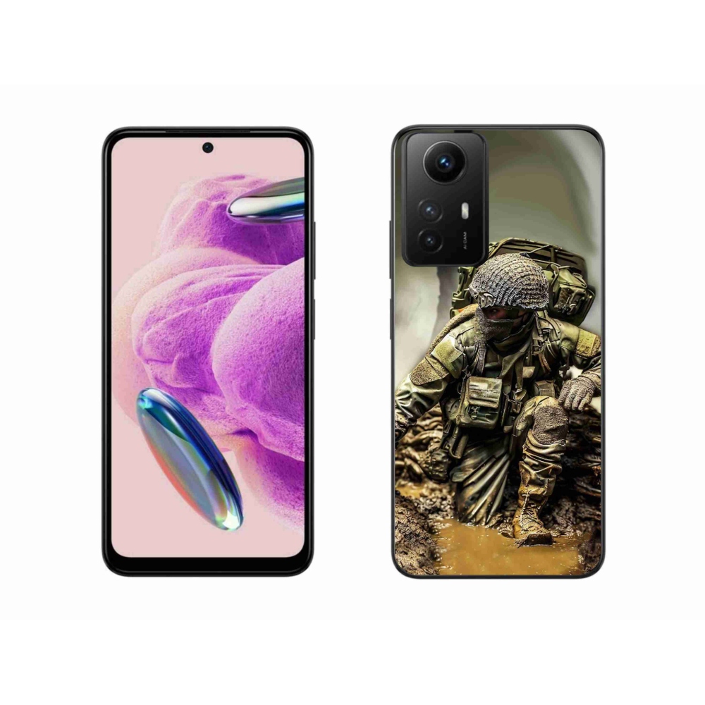Gél borítás mmCase a Xiaomi Redmi Note 12S-hez - katonásabb