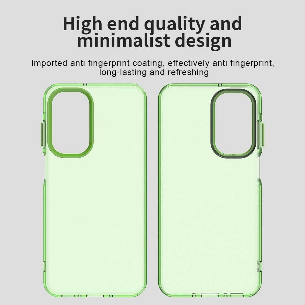 Candy matt zselés tok Samsung Galaxy A26 5G - zöld