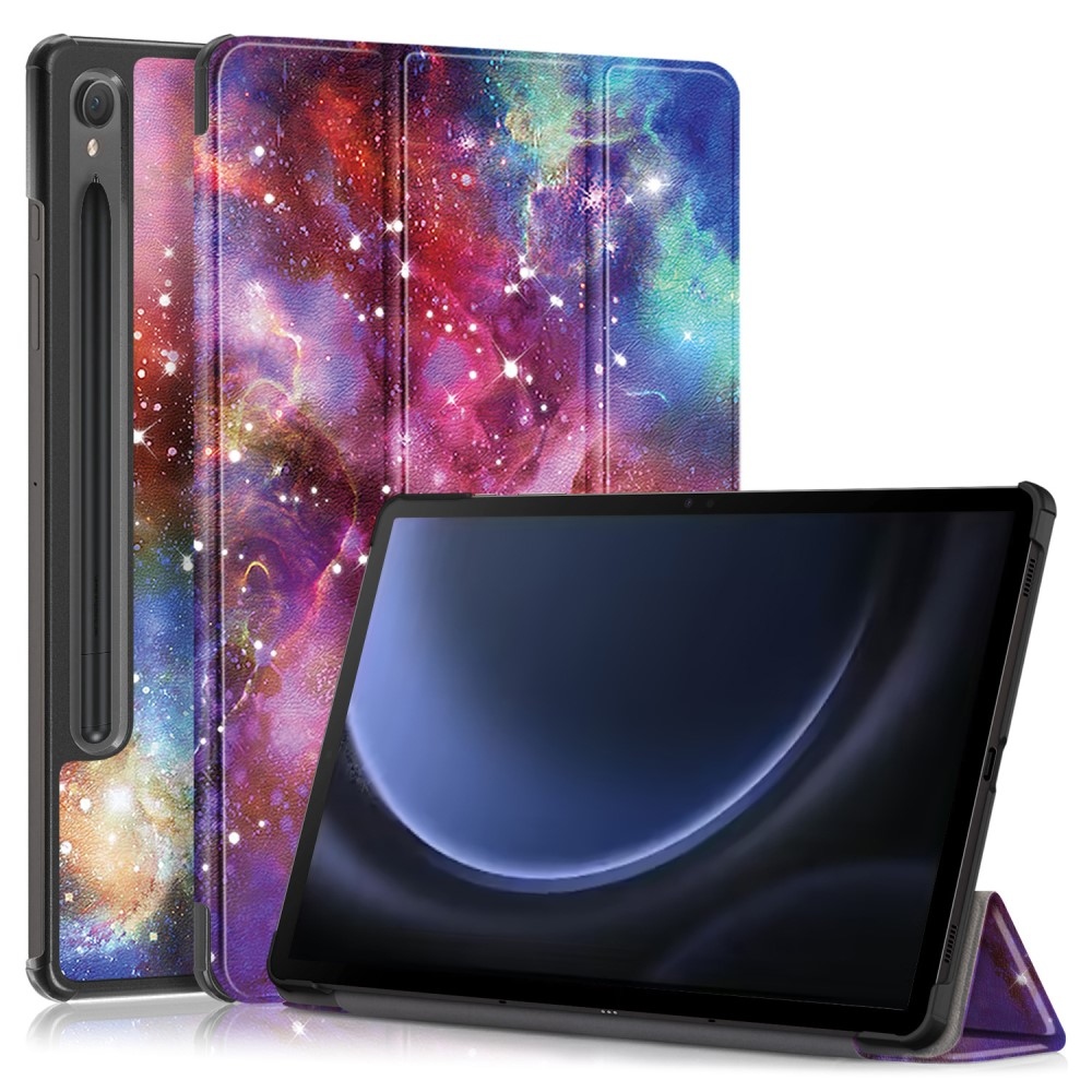 Nyomtatás intelligens záró tok Samsung Galaxy Tab S9 FE/Tab S10 FE - space