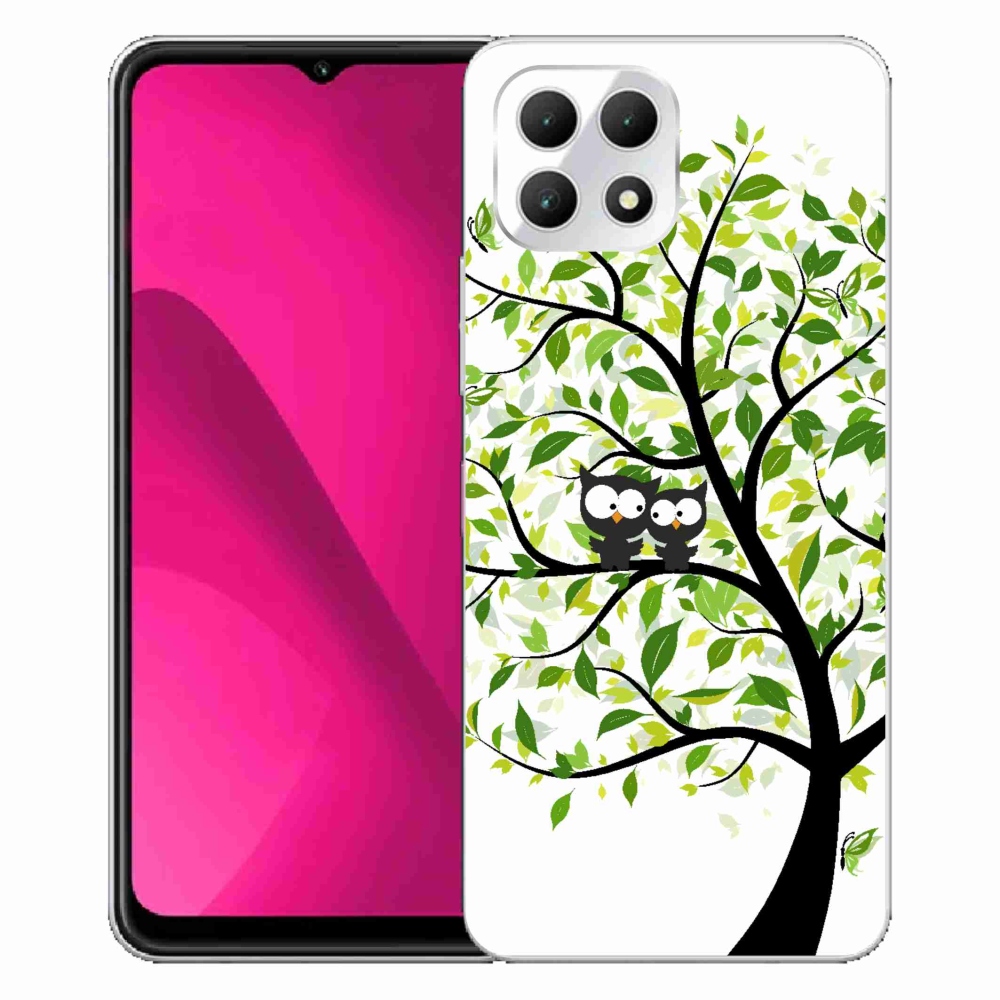 Zselés borítás mmCase a T-Mobile T Phone 2 készülékhez - baglyok a fán