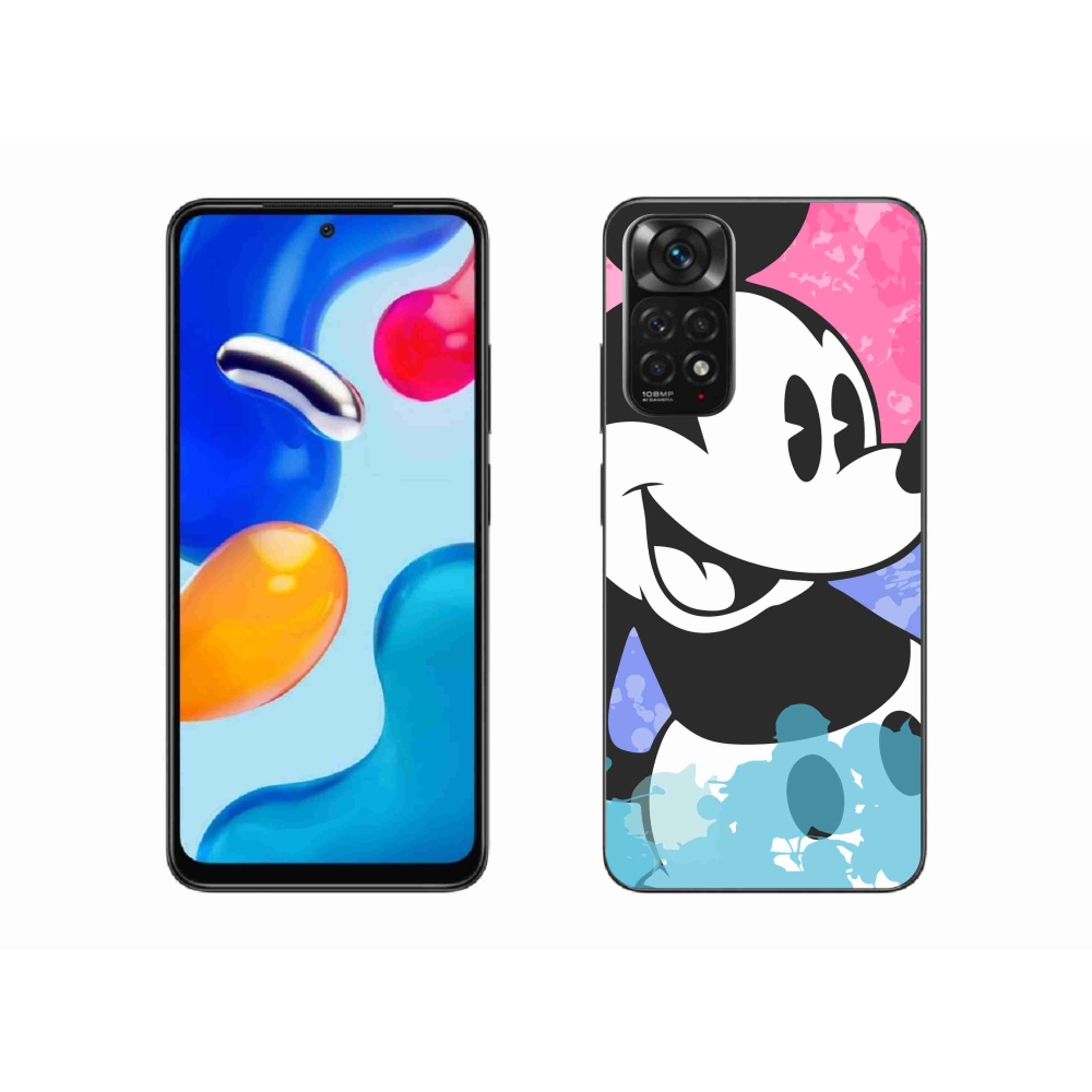 Gél borítás mmCase a Xiaomi Redmi Note 11 4G-hez - mickey egér